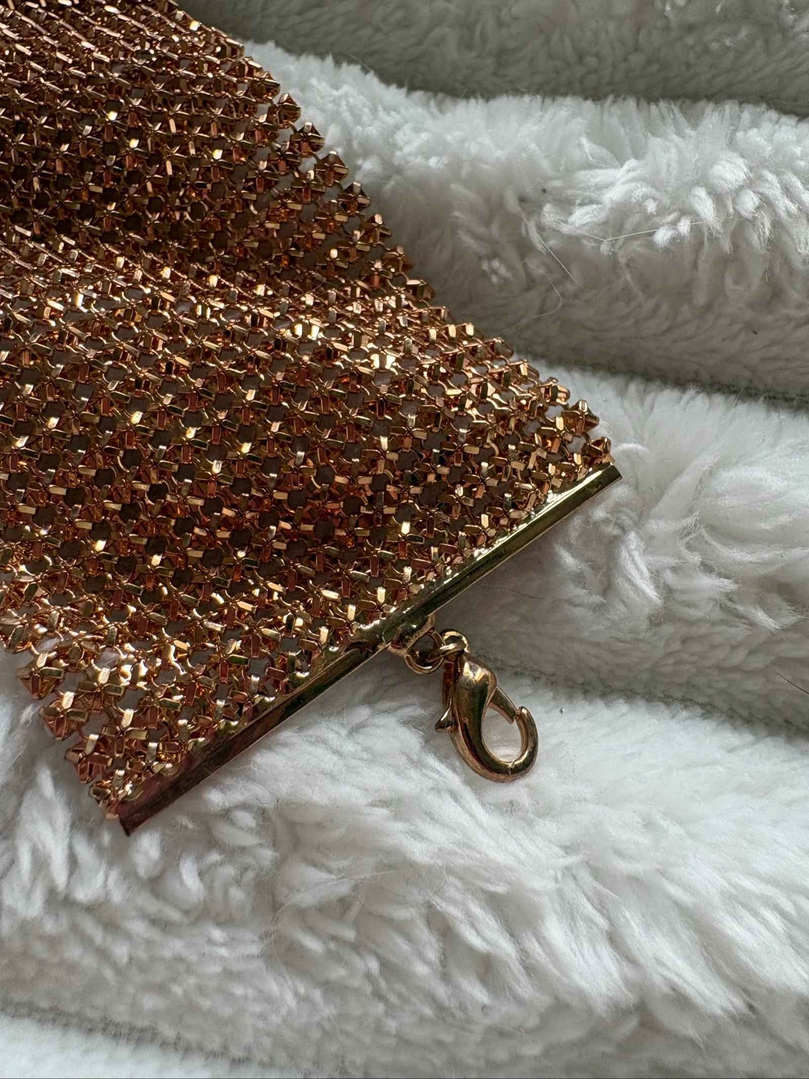 Pulseira bracelete dourada em ouro bronze – photo 3